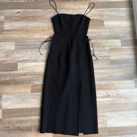 MISHA Desiree Black Dress Size US 4 - Picture 2 of 9